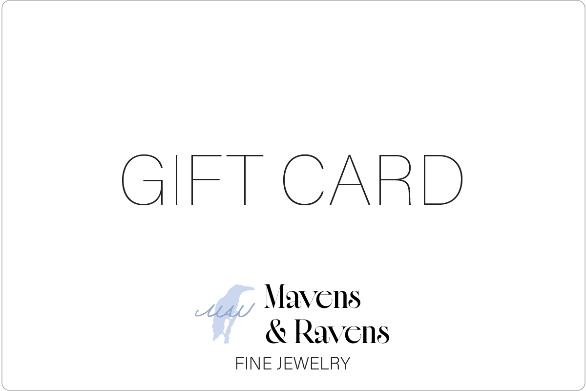 A Gift Card with the Mavens and Ravens logo.